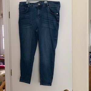 Melissa McCarthy Seven7 18W slim fit jeans